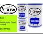 Preview: Ford, Outrageous Green Tricoat, B8 / M7395: 500ml Lackdose + 500ml Klarlack + 250ml Härter - Set, von ATW Autoteile West.
